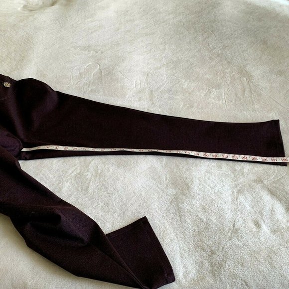 Tommy Hilfiger brown viscose blend pull on pants L - Picture 6 of 10